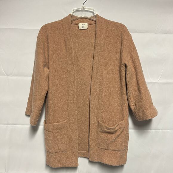 Wilfred Aritzia Wool Flare Sleeve Womens Cardigan XXS Old Money Quiet Luxury - Picture 1 of 8